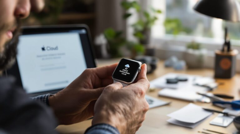 apple watch bloqué icloud
