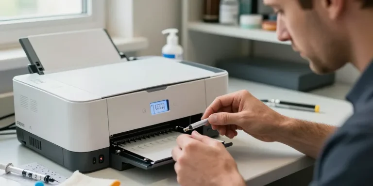 déboucher buses imprimante epson