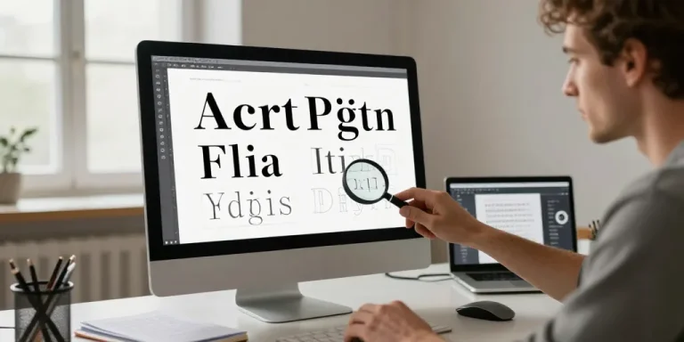 rechercher une police d'écriture